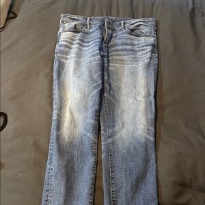 American Eagle Skinny Athletic Blue Denim Jeans